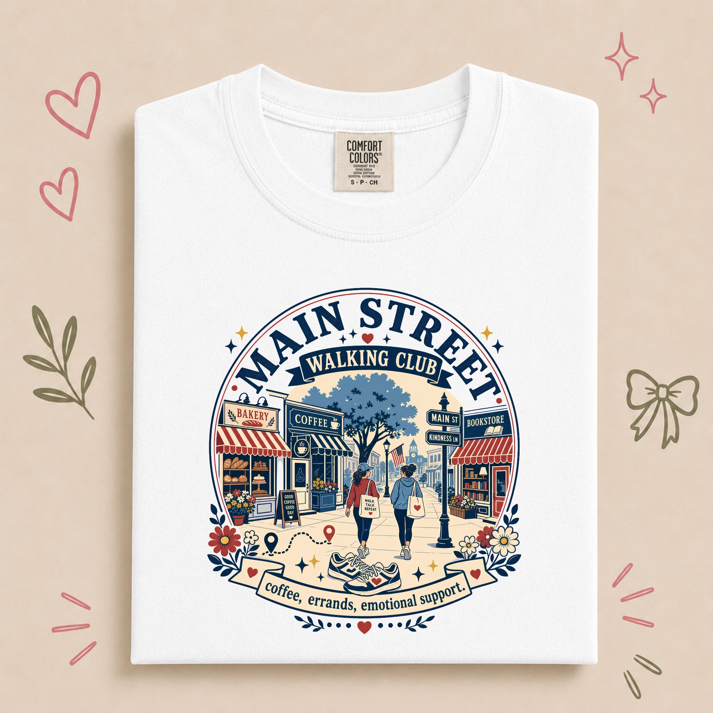 Main Street Walking Club Retro Women’s Walk Design