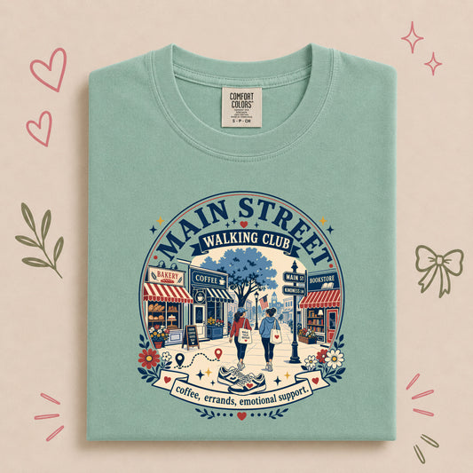 Main Street Walking Club Retro Women’s Walk Design