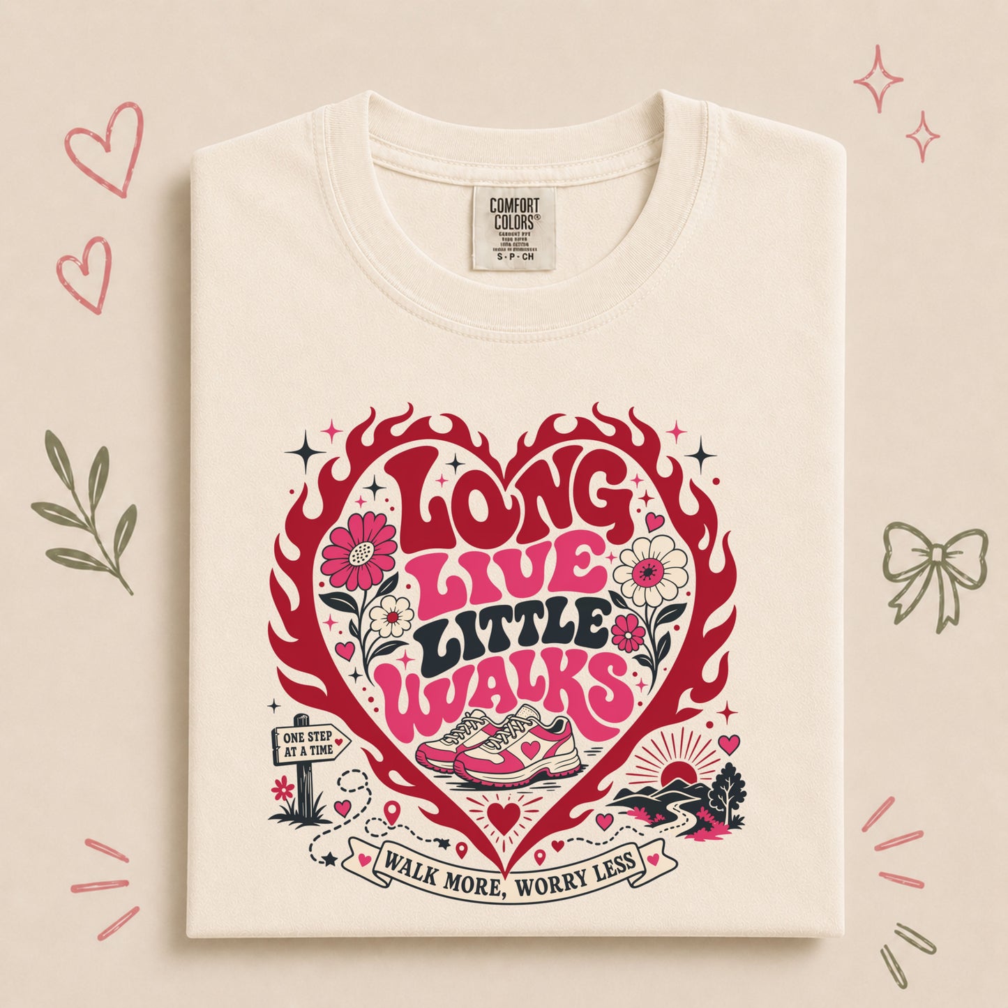 Long Live Little Walks Retro Walking Club