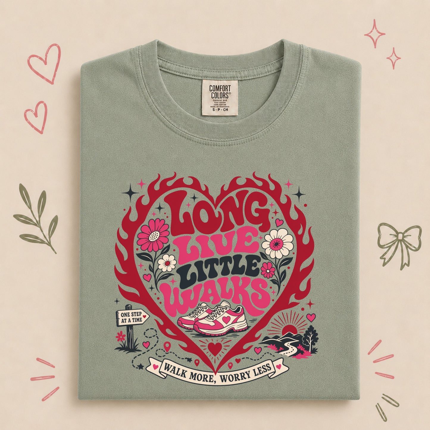 Long Live Little Walks Retro Walking Club
