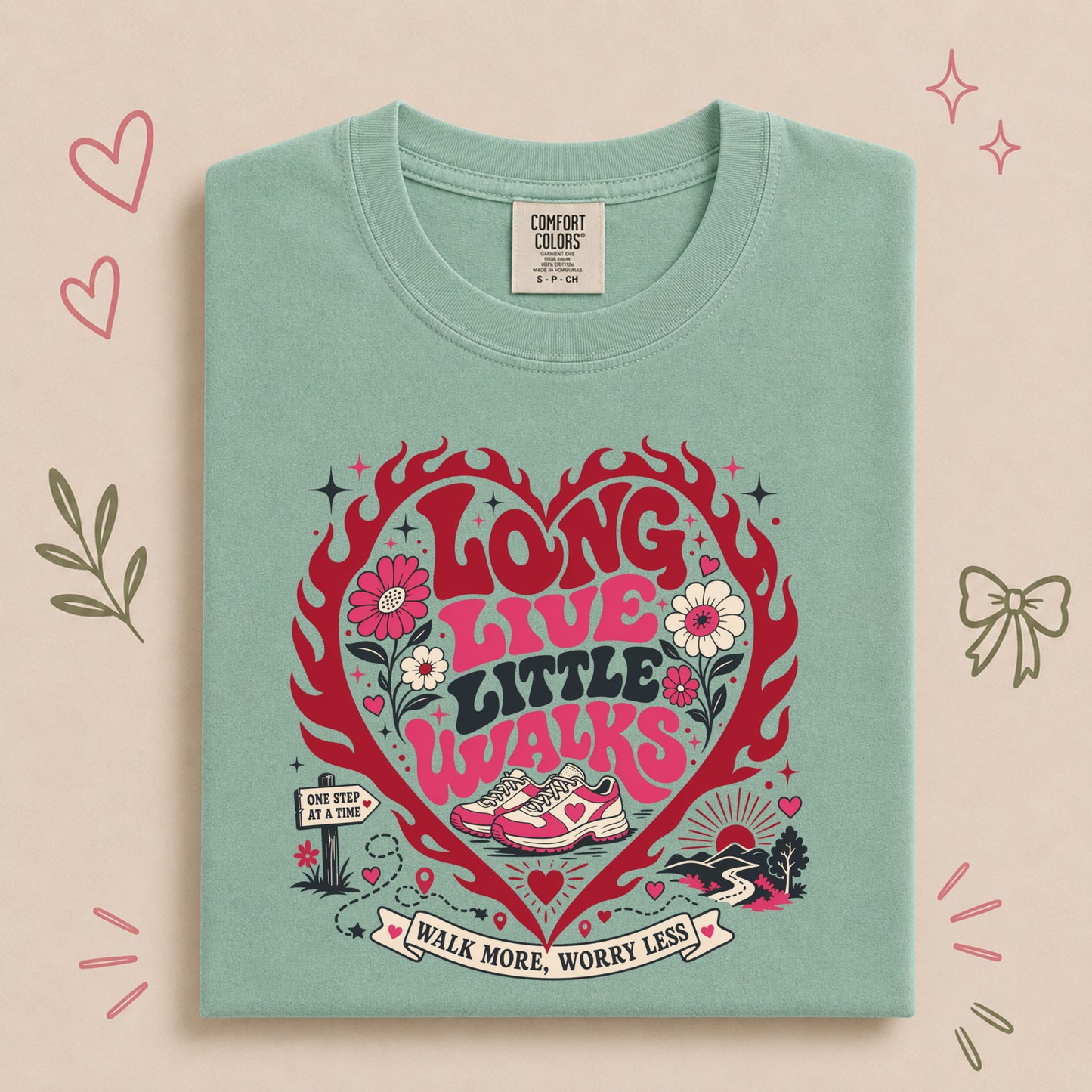 Long Live Little Walks Retro Walking Club
