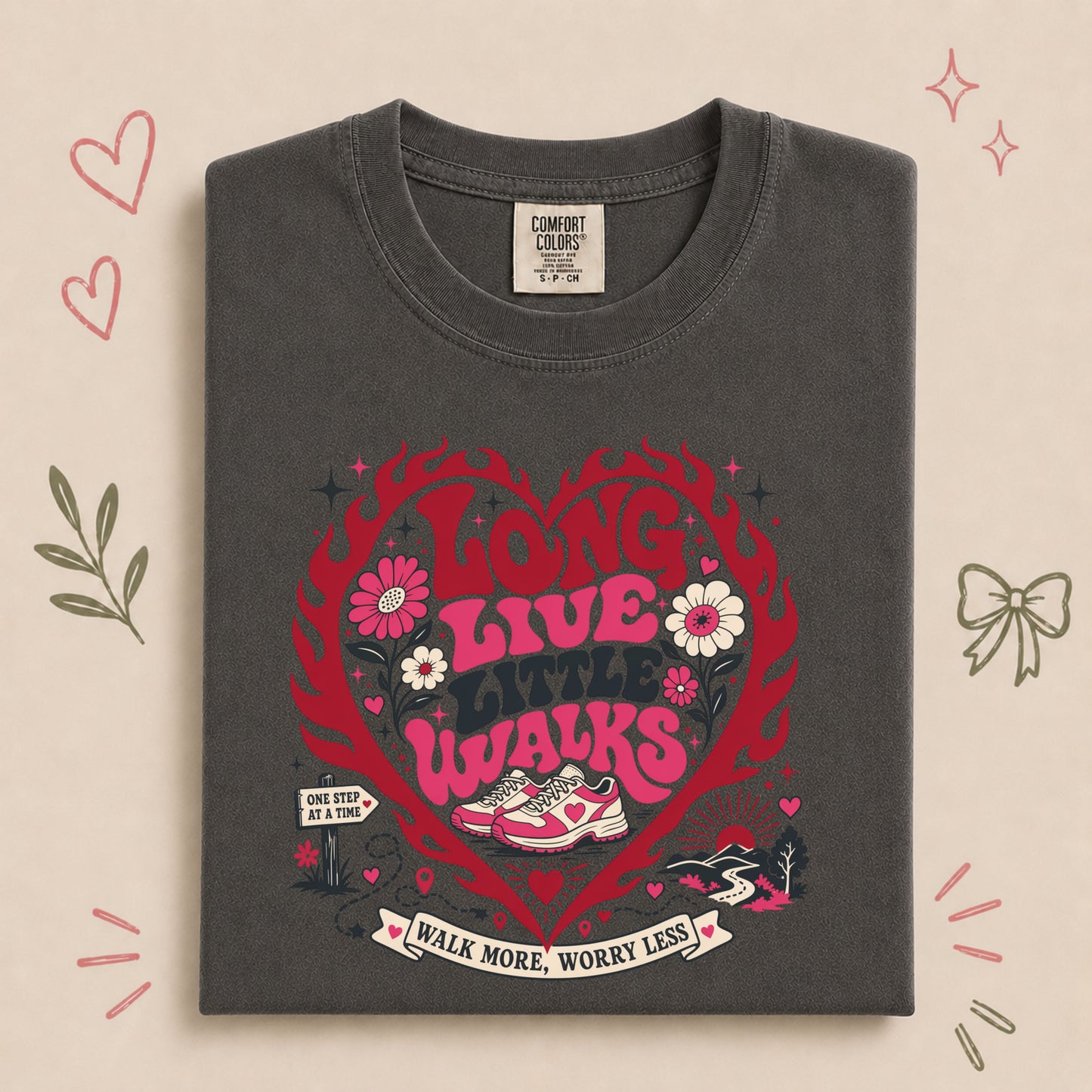 Long Live Little Walks Retro Walking Club