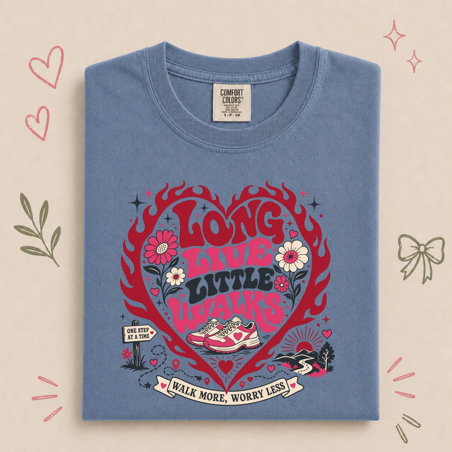 Long Live Little Walks Retro Walking Club