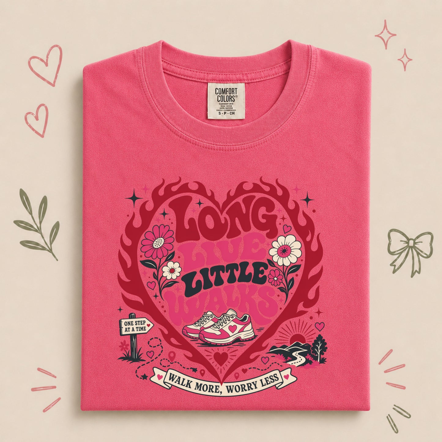 Long Live Little Walks Retro Walking Club