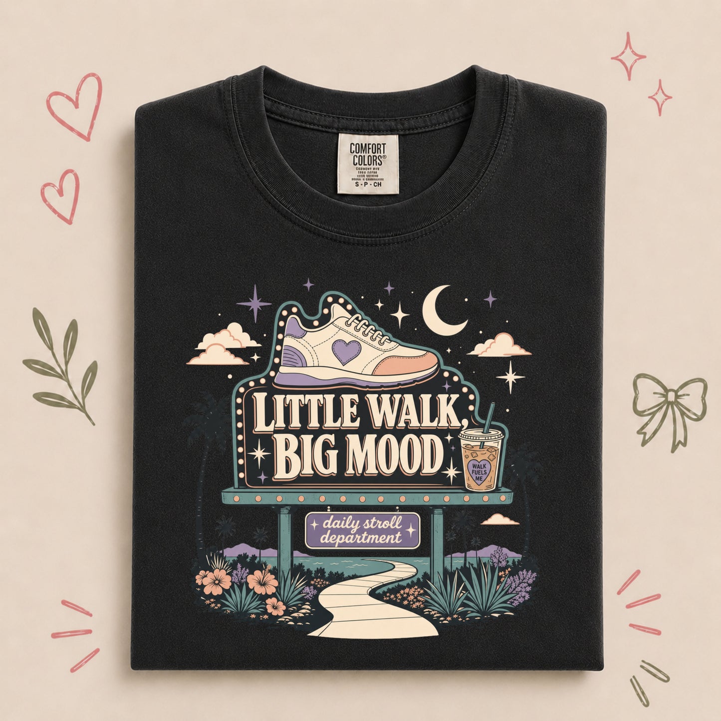 Little Walk Big Mood Retro Walking Club