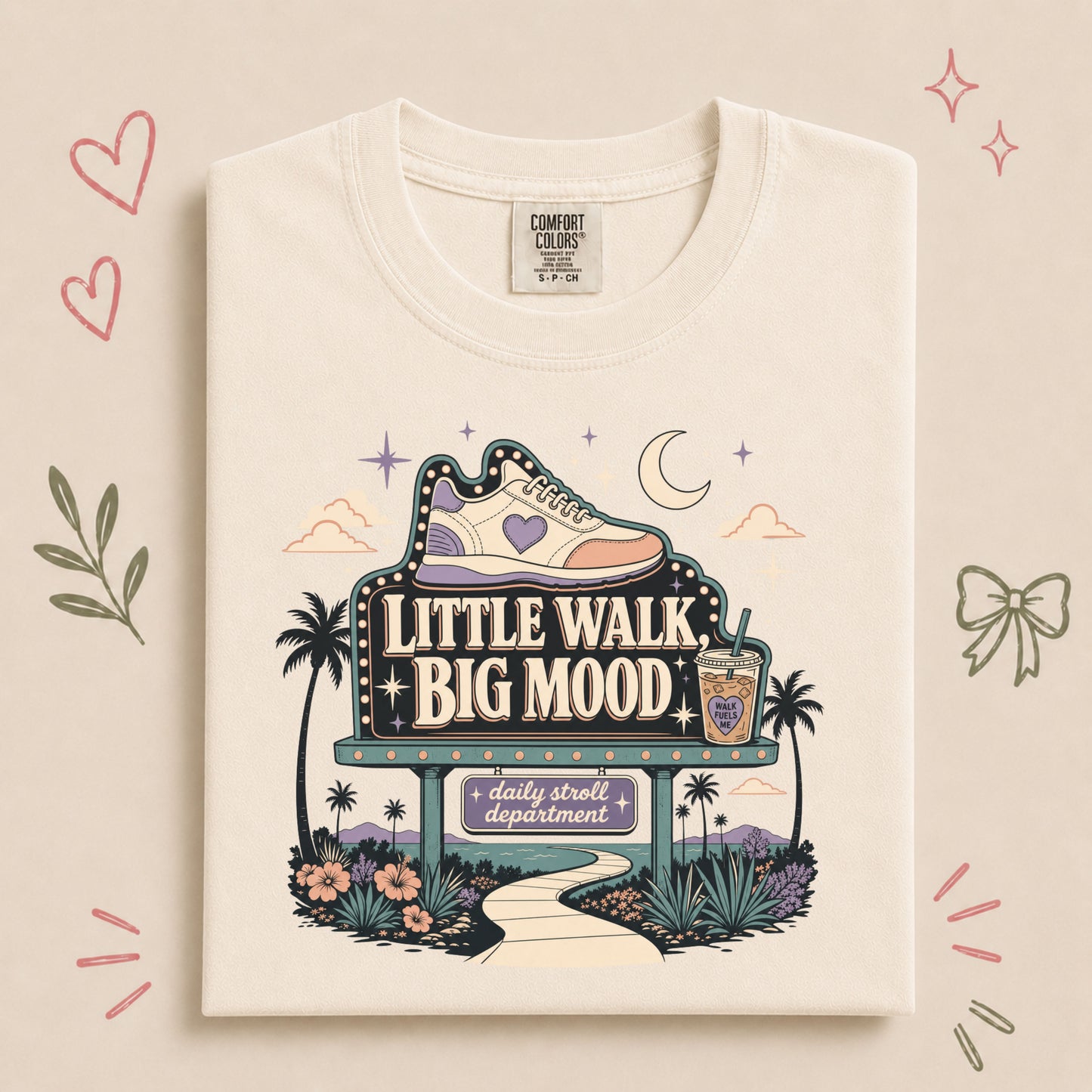 Little Walk Big Mood Retro Walking Club