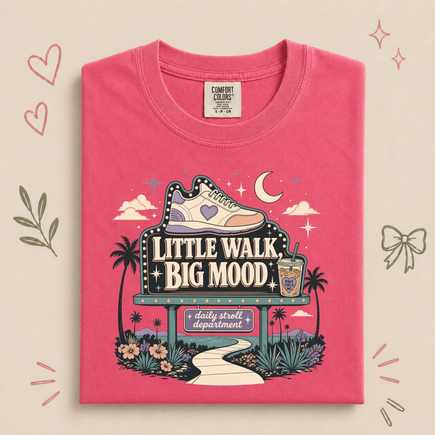 Little Walk Big Mood Retro Walking Club