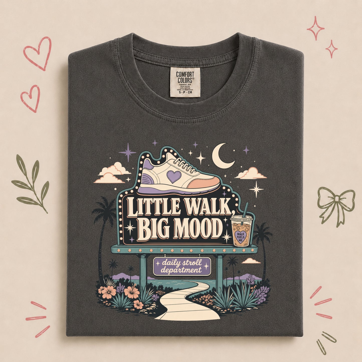 Little Walk Big Mood Retro Walking Club