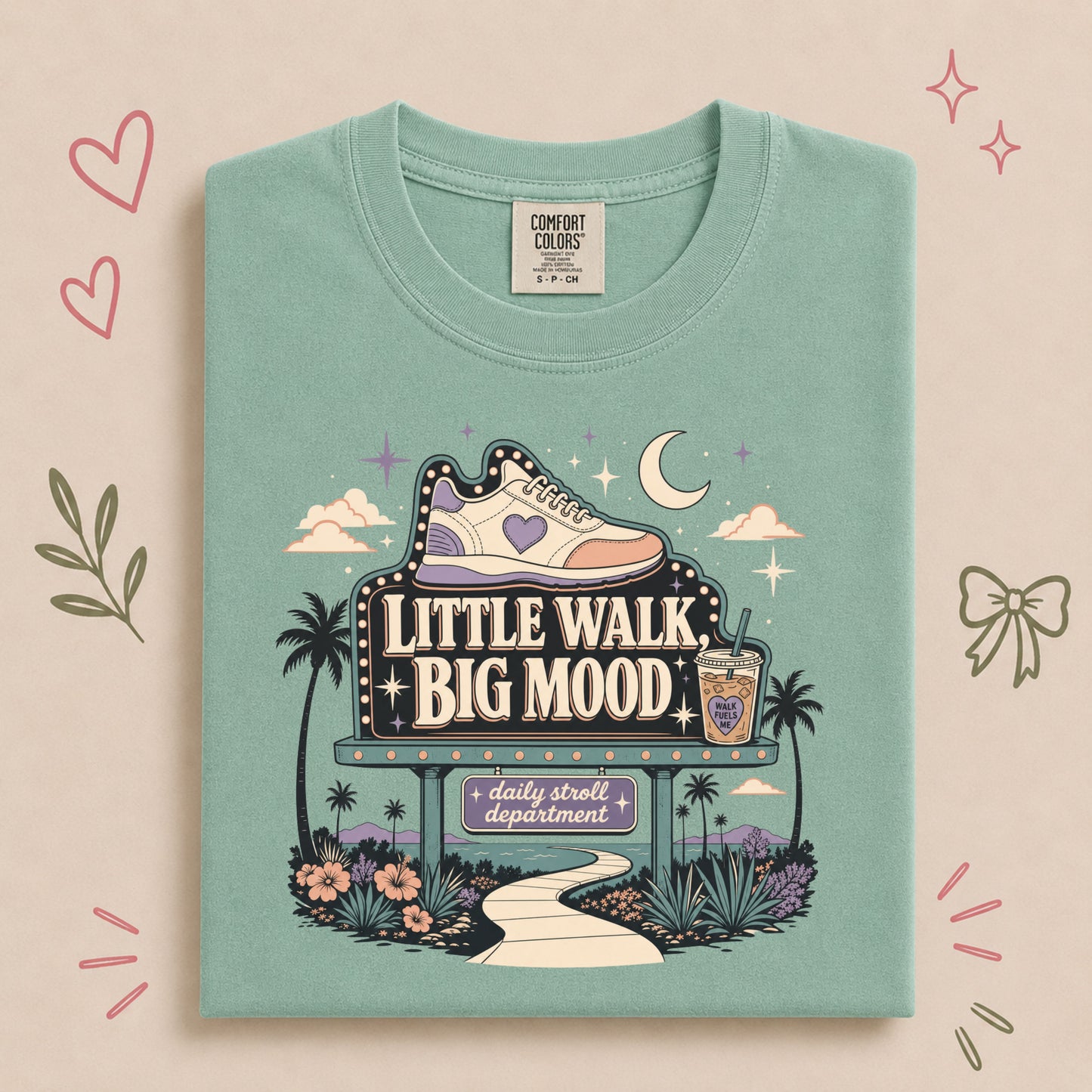 Little Walk Big Mood Retro Walking Club