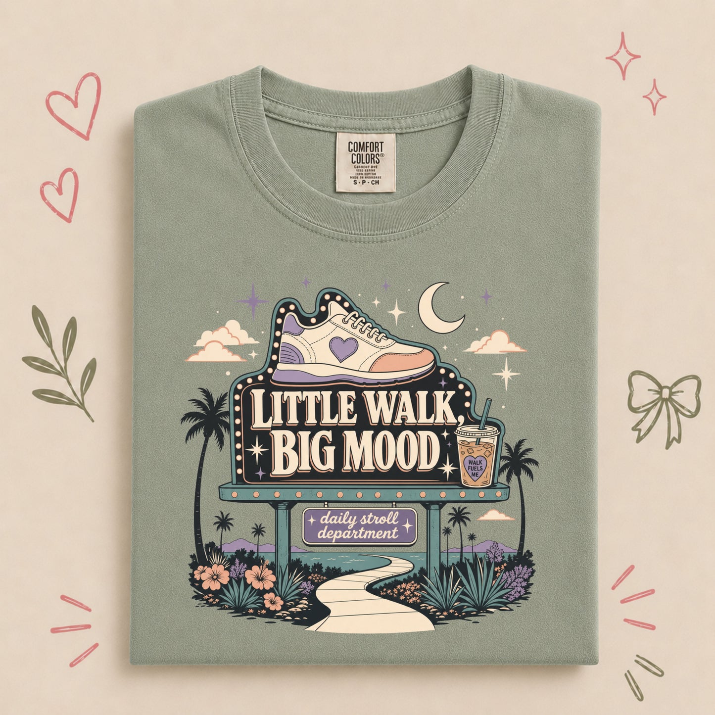Little Walk Big Mood Retro Walking Club