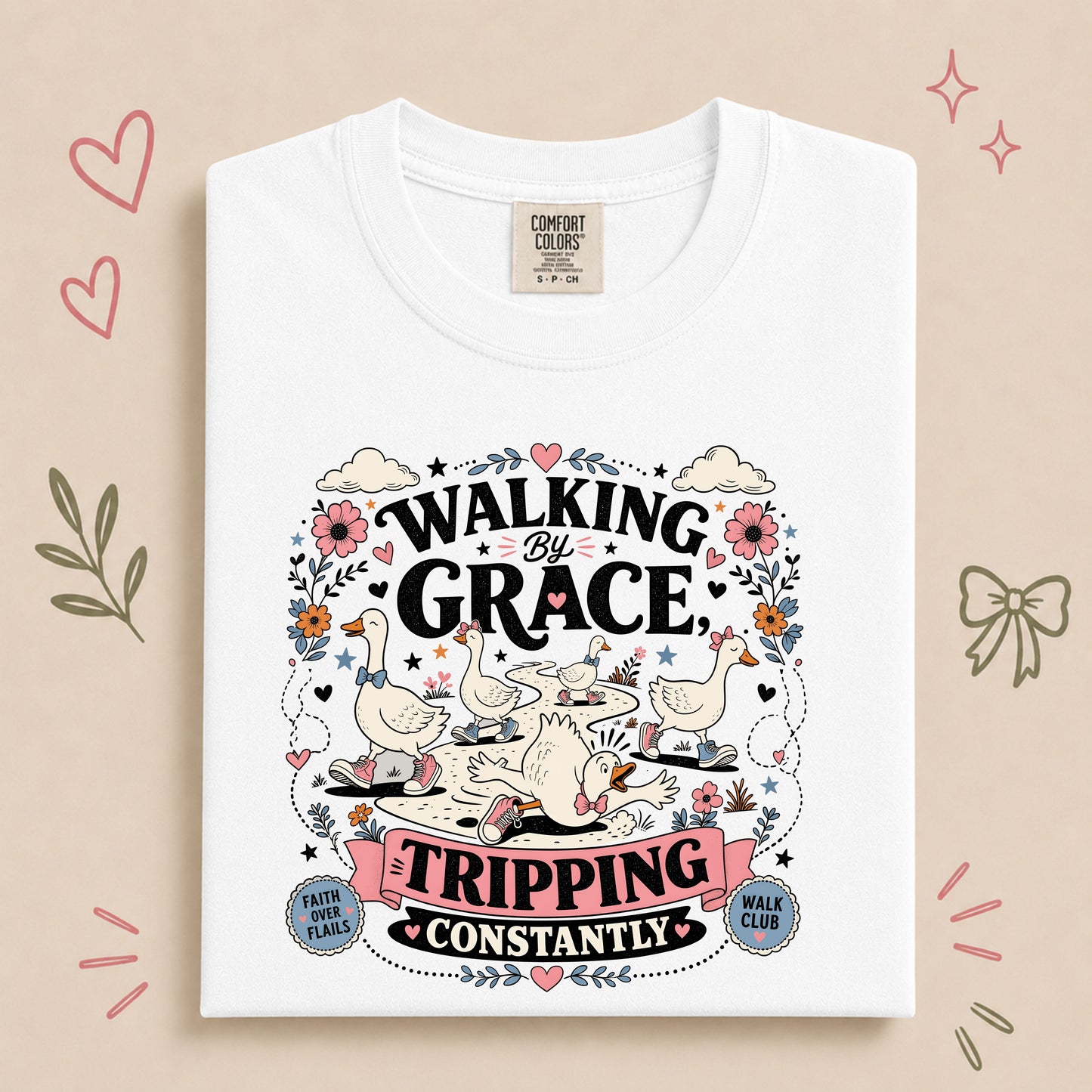Walking by Grace Tripping Constantly Funny Walk Club