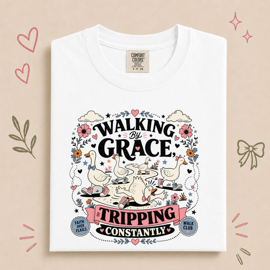 Walking by Grace Tripping Constantly Funny Walk Club