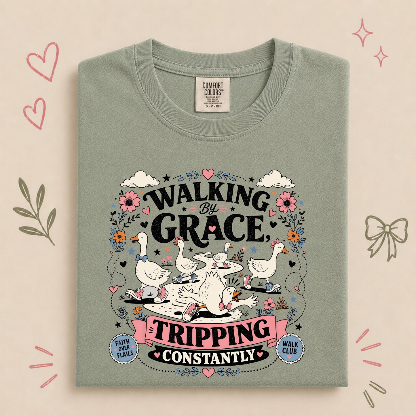 Walking by Grace Tripping Constantly Funny Walk Club