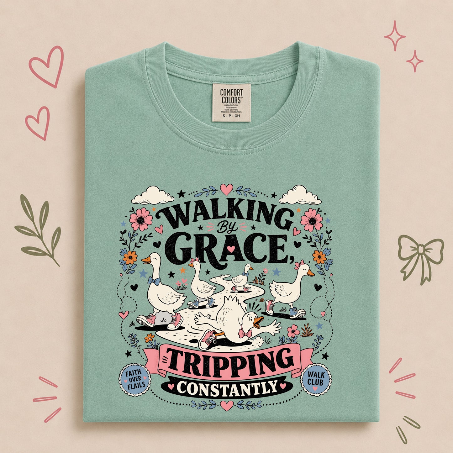 Walking by Grace Tripping Constantly Funny Walk Club